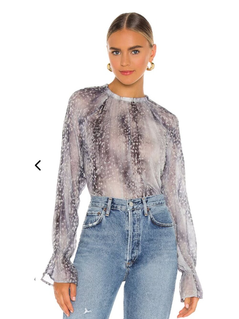 ✨ Bella Dahl Raglan Sleeve Elastic Waist Top ✨